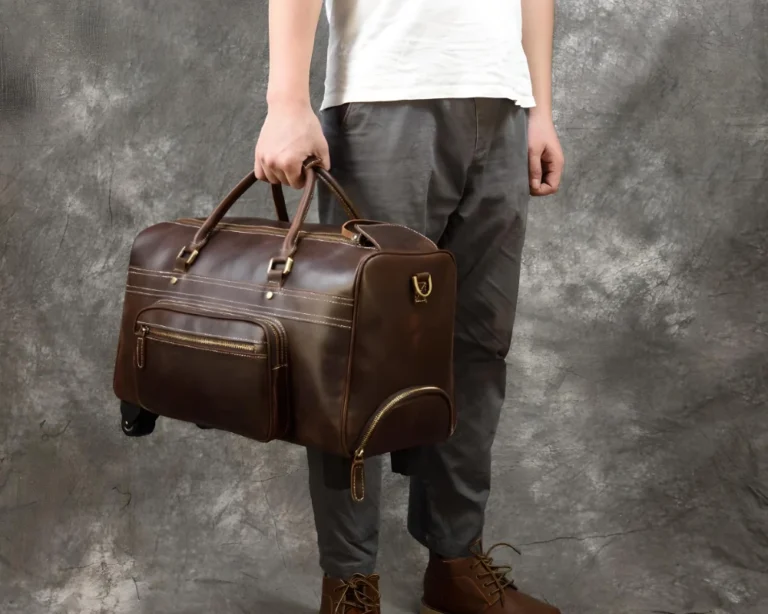 men's luggage with wheels